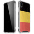 Belgium Flag Distressed iPhone XR Clear Case